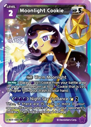 Image of Moonlight Cookie (BS11-088) - The Dark Enchantress War Foil