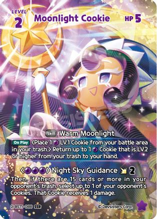 Image of Moonlight Cookie (SSR) (BS11-088) - The Dark Enchantress War Foil