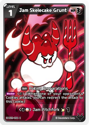 Image of Jam Skelecake Grunt (BS11-094) - The Dark Enchantress War