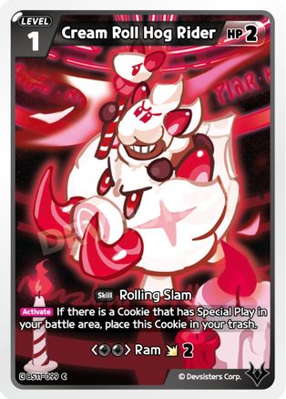 Image of Cream Roll Hog Rider (BS11-099) - The Dark Enchantress War