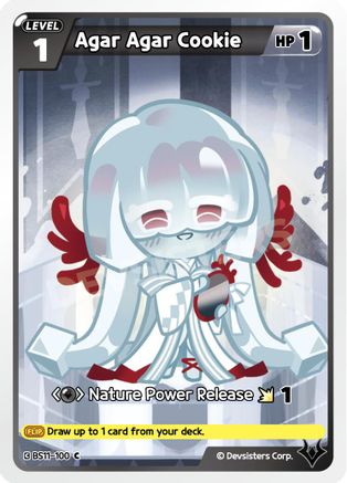 Image of Agar Agar Cookie (BS11-100) - The Dark Enchantress War