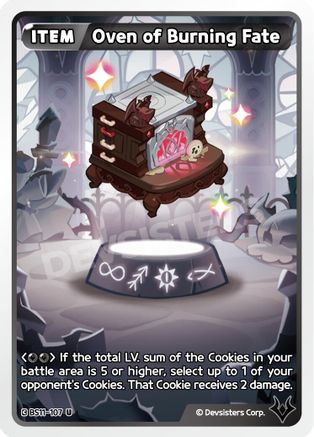 Image of Oven of Burning Fate (BS11-107) - The Dark Enchantress War