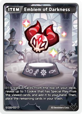 Image of Emblem of Darkness (BS11-109) - The Dark Enchantress War