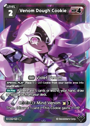 Image of Venom Dough Cookie (BS11-113) - The Dark Enchantress War Foil