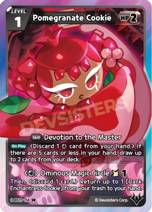 Image of Pomegranate Cookie (BS11-114) - The Dark Enchantress War Foil