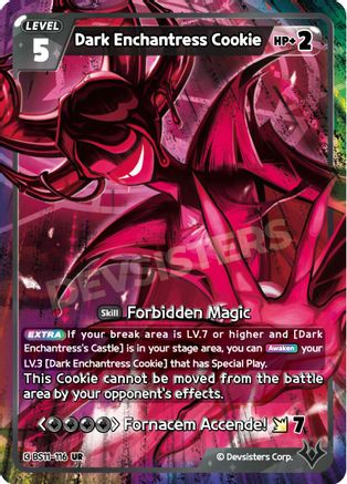 Image of Dark Enchantress Cookie (116) (BS11-116) - The Dark Enchantress War Foil
