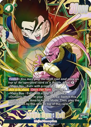 Image of Majin Buu : Evil - ST01-035 (Alternate Art) (ST01-035) - Story Booster 01 Holofoil