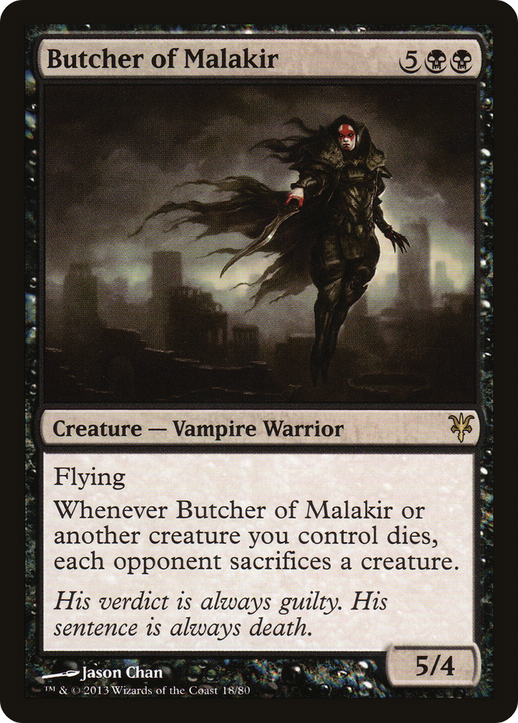 Image of Butcher of Malakir (DDK-018) - Duel Decks: Sorin vs. Tibalt