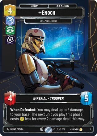 Image of Enoch - Solemn Servant (1) - Ashes of the Empire  Weekly Play Promos