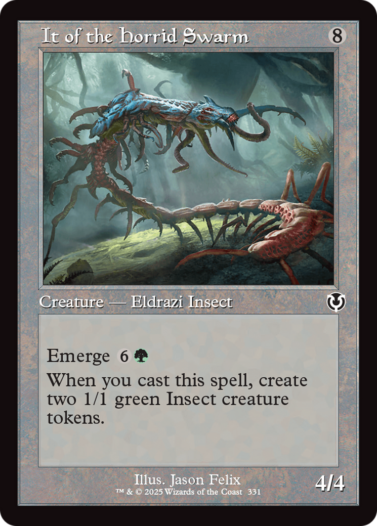 Image of It of the Horrid Swarm (Retro Frame) (INR-331) - Innistrad Remastered