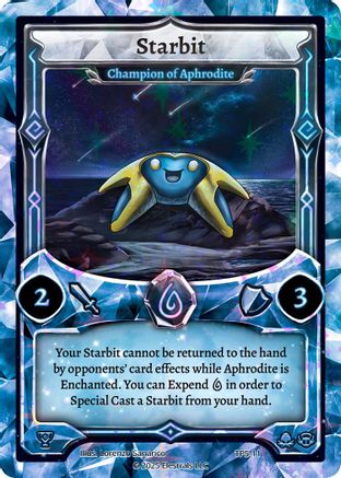 Image of Starbit - Champion of Aphrodite (TP5-11) - Organized Play Series 5 Holo