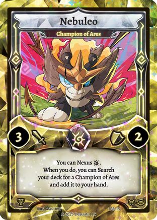 Image of Nebuleo - Champion of Ares (TP5-15) - Organized Play Series 5 Holo