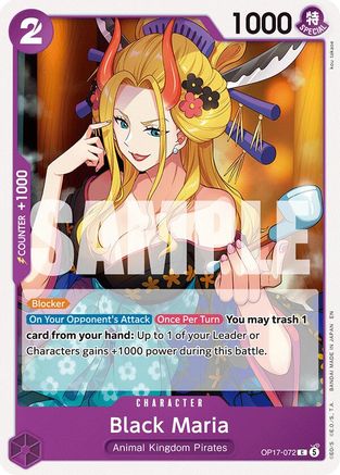 Image of Black Maria (OP17-072) - The World's Strongest Warriors