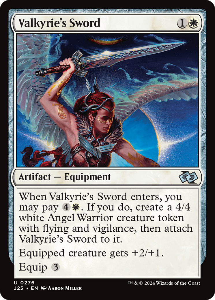 Image of Valkyrie's Sword (J25-276) - Foundations Jumpstart