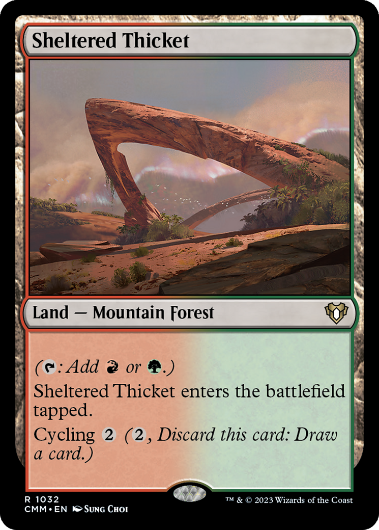 Image of Sheltered Thicket (CMM-1032) - Commander Masters