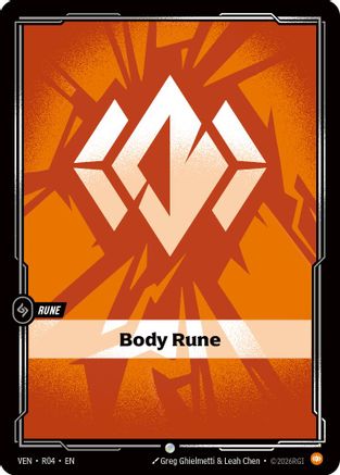 Image of Body Rune (R04) - Vendetta