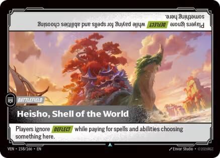 Image of Heisho, Shell of the World (158/166) - Vendetta Foil