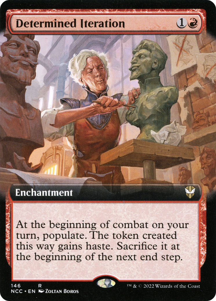 Image of Determined Iteration (Extended Art) (NCC-146) - New Capenna Commander: (Extended Art)