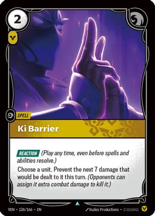 Image of Ki Barrier (126/166) - Vendetta