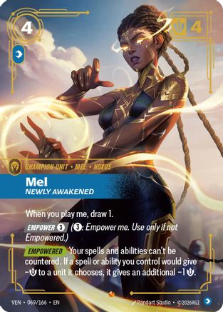 Image of Mel, Newly Awakened (069/166) - Vendetta Foil