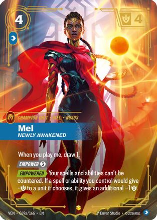 Image of Mel, Newly Awakened (Alternate Art) (069a/166) - Vendetta Foil