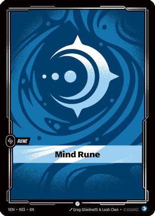 Image of Mind Rune (R03) - Vendetta Foil