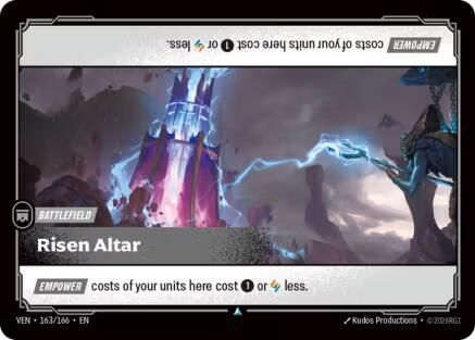 Image of Risen Altar (163/166) - Vendetta Foil