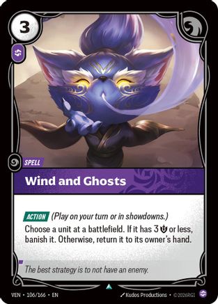 Image of Wind and Ghosts (106/166) - Vendetta Foil