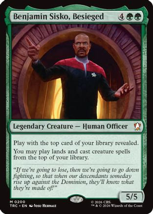 Image of Benjamin Sisko, Besieged (TRC-200) - Commander: Star Trek