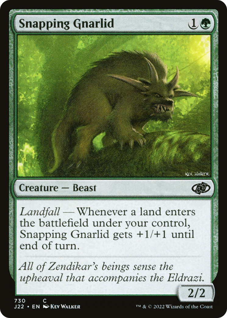 Image of Snapping Gnarlid (J22-730) - Jumpstart 2022
