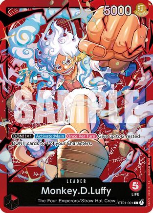 Image of Monkey.D.Luffy (ST21-001) (ST21-001) - Starter Deck 31: RED Monkey.D.Luffy Foil
