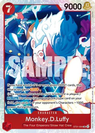 Image of Monkey.D.Luffy (ST31-004) (ST31-004) - Starter Deck 31: RED Monkey.D.Luffy Foil