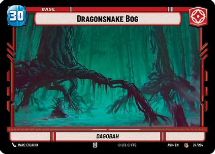 Image of Dragonsnake Bog // Mandalorian (24/264  // T01) - Ashes of the Empire