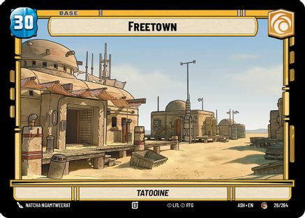 Image of Freetown // Mandalorian (26/264 // T01) - Ashes of the Empire