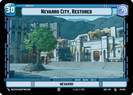 Image of Nevarro City, Restored // Advantage (20/264 // T02) - Ashes of the Empire