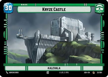 Image of Kryze Castle // Mandalorian (22/264 // T01) - Ashes of the Empire