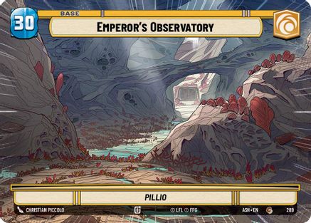 Image of Emperor's Observatory // Advantage (Hyperspace) (289 // T05) - Ashes of the Empire