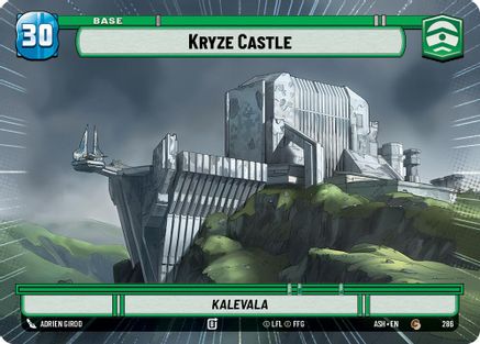 Image of Kryze Castle // Advantage (Hyperspace) (286 // T05) - Ashes of the Empire