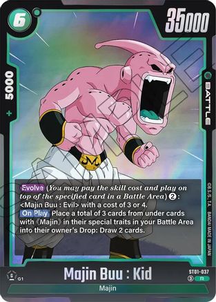 Image of Majin Buu : Kid - ST01-037 (ST01-037) - Story Booster 01 Holofoil