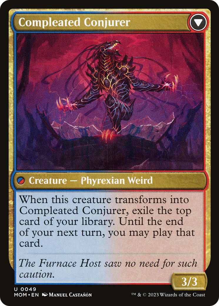 Image of Captive Weird (MOM-049) - March of the Machine Foil