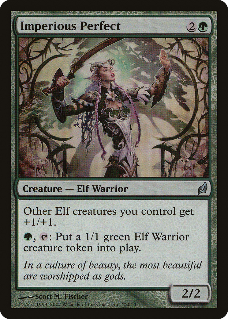 Image of Imperious Perfect (LRW-220) - Lorwyn Foil