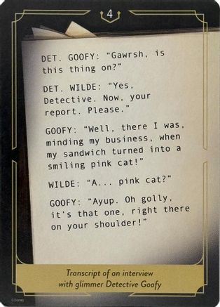 Image of Whispers in the Well Case File Cards (4 of 18)  - Whispers in the Well