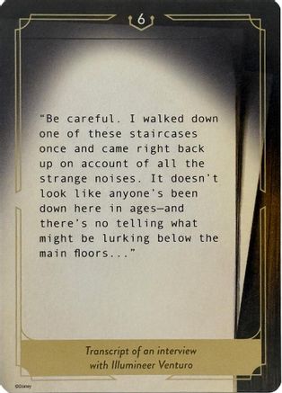 Image of Whispers in the Well Case File Cards (6 of 18)  - Whispers in the Well