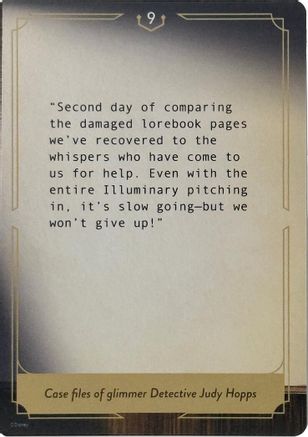 Image of Whispers in the Well Case File Cards (9 of 18)  - Whispers in the Well