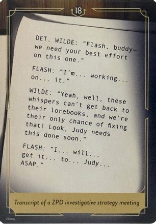 Image of Whispers in the Well Case File Cards (18 of 18)  - Whispers in the Well