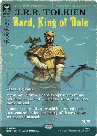 Image of Bard, King of Dale (Borderless) (HOB-244) - The Hobbit