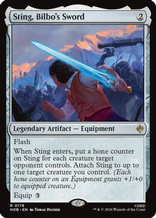 Image of Sting, Bilbo's Sword (HOB-178) - The Hobbit