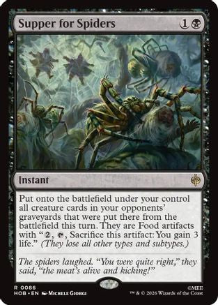 Image of Supper for Spiders (HOB-086) - The Hobbit Foil