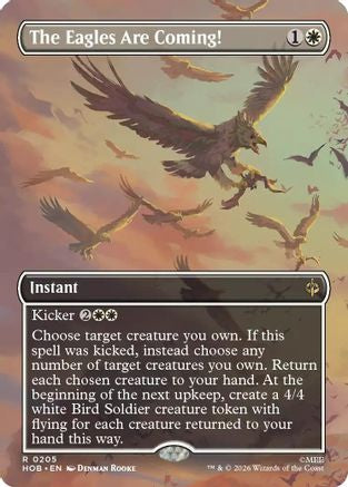 Image of The Eagles Are Coming! (Borderless) (HOB-205) - The Hobbit