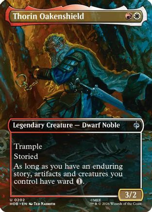 Image of Thorin Oakenshield (Borderless) (HOB-202) - The Hobbit